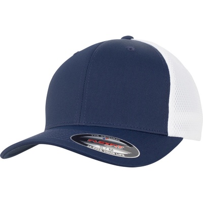 Flexfit 6533/6533T síťovaná 6 panelová COT55653396334-navy/white Navy/bílá