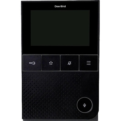 DoorBird A1101 Black Edition LAN, Wi-Fi domové videotelefón vnútorná jednotka, čierna, 423872677; 423872677