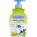 SapoNello dětské tekuté mýdlo vůně hrušky s pumpičkou 300 ml