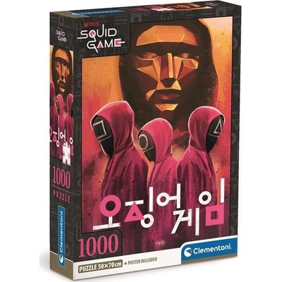 Clementoni Squid Game Пъзел 1000 броя Друго (39715 CLEMENTONI) (39715 CLEMENTONI)