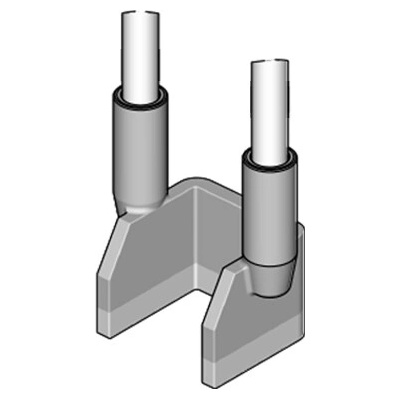 JBC C420286 – odpájecí hrot ve tvaru U 15,6 × 14,3 mm