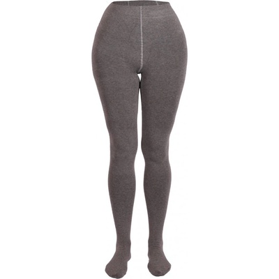 Bellinda Fleece Cotton 100 DEN zimní punčochové kalhoty šedá