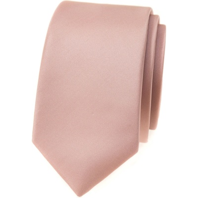 Avantgard kravata Lux Slim 571-9950 růžová