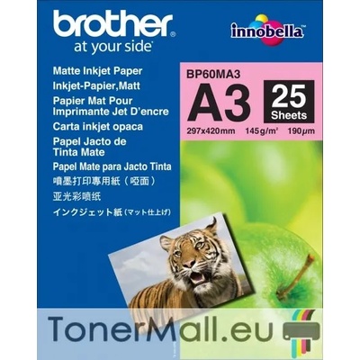 Brother BP-60 A3 Innobella Matt Photo Paper (A3/25 sheets)