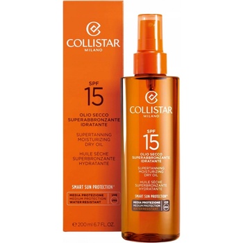 Collistar Sun Protection olej na opaľovanie SPF15 200 ml