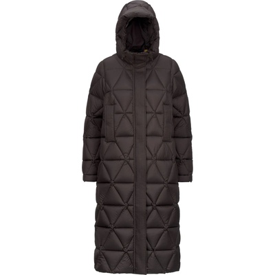K-Way Дамско палто K-Way Women's Ruenne Thermo Microfiber Coat - Black Olive Combo - размер XS (102-5020-0115)
