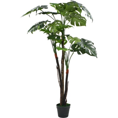 Umělá rostlina monstera s květináčem 45 cm zelený