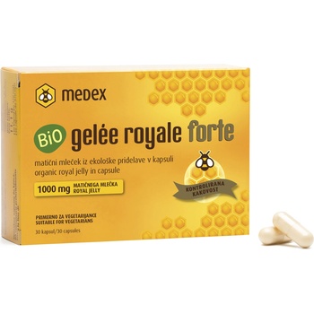 Medex Пчелно млечице Geleé Royal Forte Bio - 30 капсули