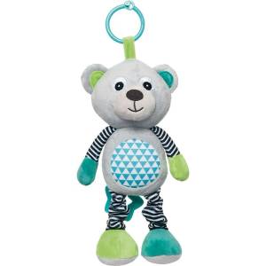 Canpol babies Мека музикална играчка Canpol - Bears, сива (68/053_gry)