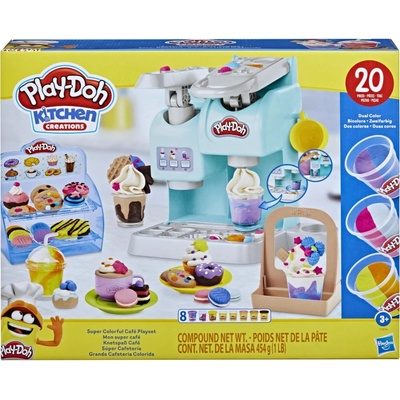 Hasbro Set Plastilina Play-doh Super Colorful Cafe (f5836)