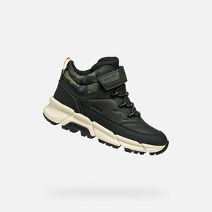 Geox Черни детски обувки за глезена Geox Flexyper Plus Geox | Cheren | Момчешки | 39