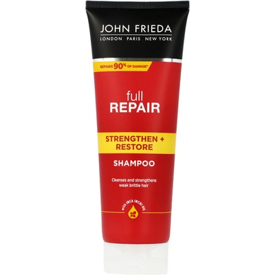 John Frieda Full Repair Strengthen+Restore posilňujúci šampón s regeneračným účinkom 250 ml