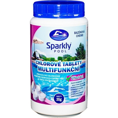 Sparkly POOL Chlorové tablety 5v1 multifunkční 20g 1 kg