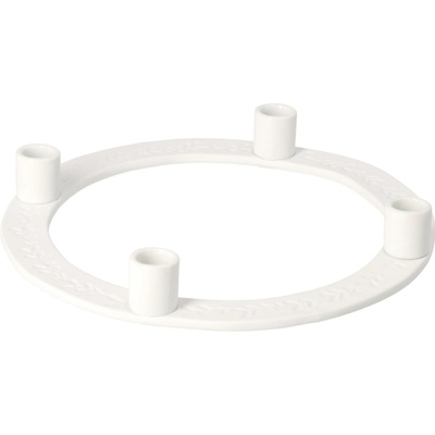räder Porcelánový adventní svícen White