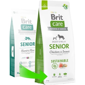 Brit Care Sustainable Senior Chicken & Insect 1 kg