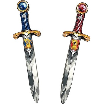 Liontouch Malý Lev set mečov modrý a červený