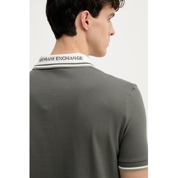 Giorgio Armani тениска с яка мъжка памучна (XM002350.AF10366)