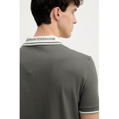 Giorgio Armani тениска с яка мъжка памучна (XM002350.AF10366)