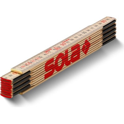 SOLA Metr skládací dřevěný HC 2/10 2m