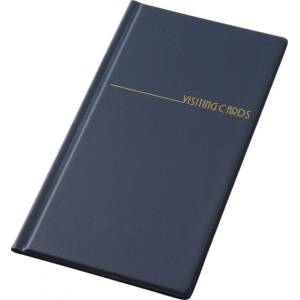  Визитник за 96 визитки Panta Plast PVC Тъмносин (1306019-14-0304-0005-02) - officebox