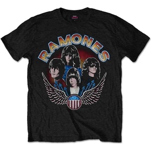 Ramones Vintage Wings Photo Black XL Риза (RATS21MB04)