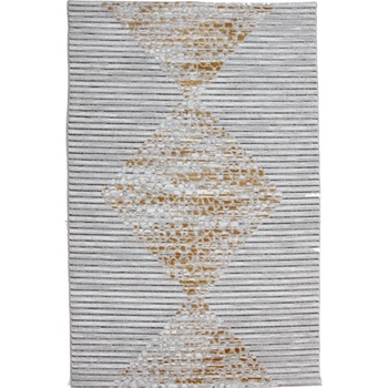 Nej-koberce Clouds 0218A černý / žlutý