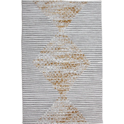 Nej-koberce Clouds 0218A černý / žlutý