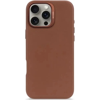 Decoded Leather Backcover калъф с MagSafe за iPhone 16 Pro Max - кафяв (D25IPO16PMBC1TN)