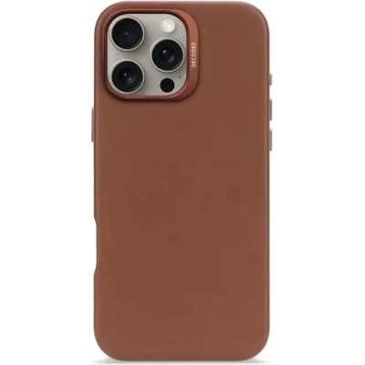 Decoded Leather Backcover калъф с MagSafe за iPhone 16 Pro Max - кафяв (D25IPO16PMBC1TN)