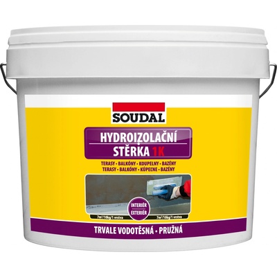 Hydroizolační stěrka Soudal 1K 5 kg