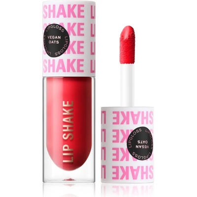 Revolution Beauty Lip Shake силно пигментиран блясък за устни цвят Strawberry Red 4.6 гр
