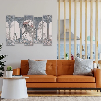 Art gift Декоративен панел за стена Кралски пауни