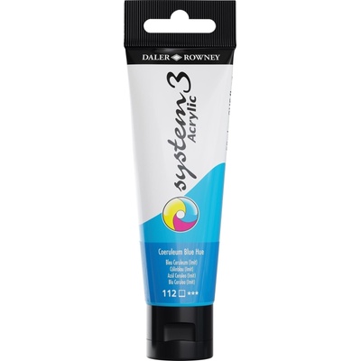 Daler-Rowney System3 АКРИЛНА боя Coeruleum Blue Hue 59 ml 1 бр (129059112)