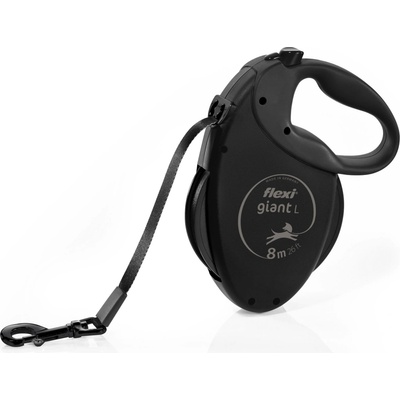 Flexi Giant Black Edition pásek – Zboží Dáma