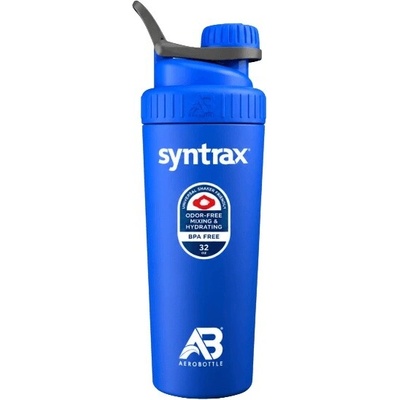 Syntrax Láhev Aerobottle Nerezová 900 ml - modrá