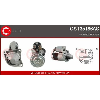 Startér CASCO CST35186AS