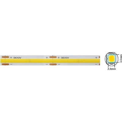 LED ЛЕНТА VITO STRIP PLUS COB 12V 12W/м 3M 1320lm 4000K 320LED IP20 5м (5540570)