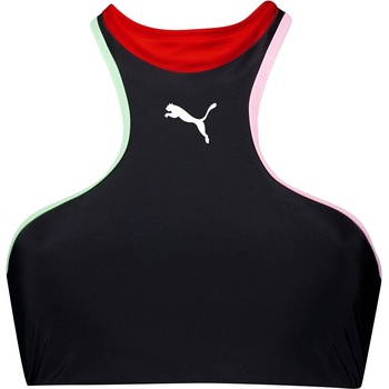 PUMA Women's Performance Bikini Top - Black Combo