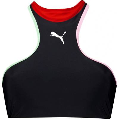 PUMA Women's Performance Bikini Top - Black Combo