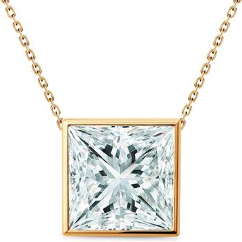 SAVICKI Колие Purе: злато, лабораторен диамант