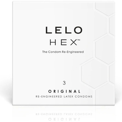 LELO Презервативи Lelo hex оригинални 3 бр