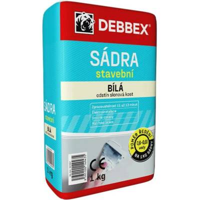 Den Braven Sádra stavební 1kg