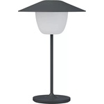 blomus Преносима настолна лампа ANI MINI, 21 см, LED, магнитно сив, алуминий, Blomus (BM67075)