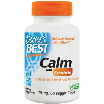 Image 1 of Doctor's Best BEST Calm with Zembrin 25 mg [60 капсули]