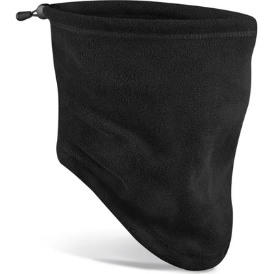 Beechfield Recycled B 280R multifunkční fleecová black Černá