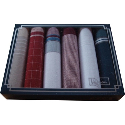 Etex kapesníky bavlněné pánské 6ks dárkové