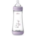 Chicco Шише за хранене Chicco Perfect 5 - С бърз поток, 300 ml, 6 м+, розово (N0287) - baby