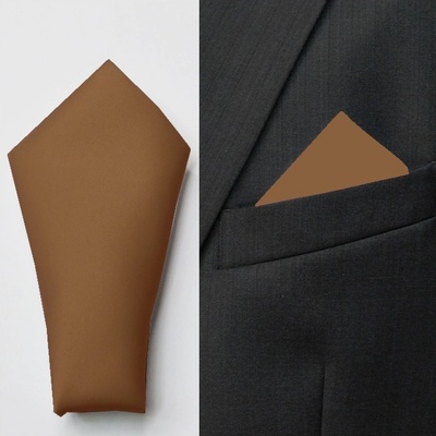 Hnědý kapesníček do saka Assante 90631 – Zbozi.Blesk.cz