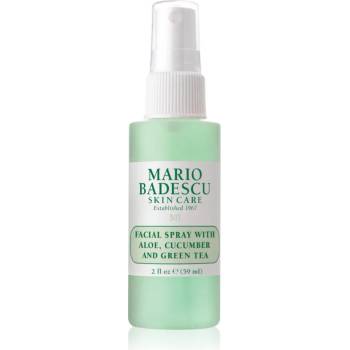 Mario Badescu Facial Spray with Aloe, Cucumber and Green Tea охлаждаща и освежаващ мъгла за уморена кожа 59ml