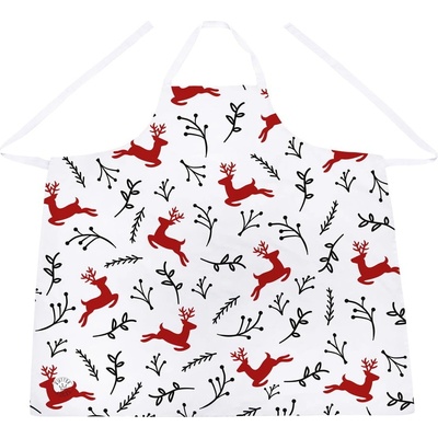 Butter Kings They Are Flying zástěra bílá/zelená/červená